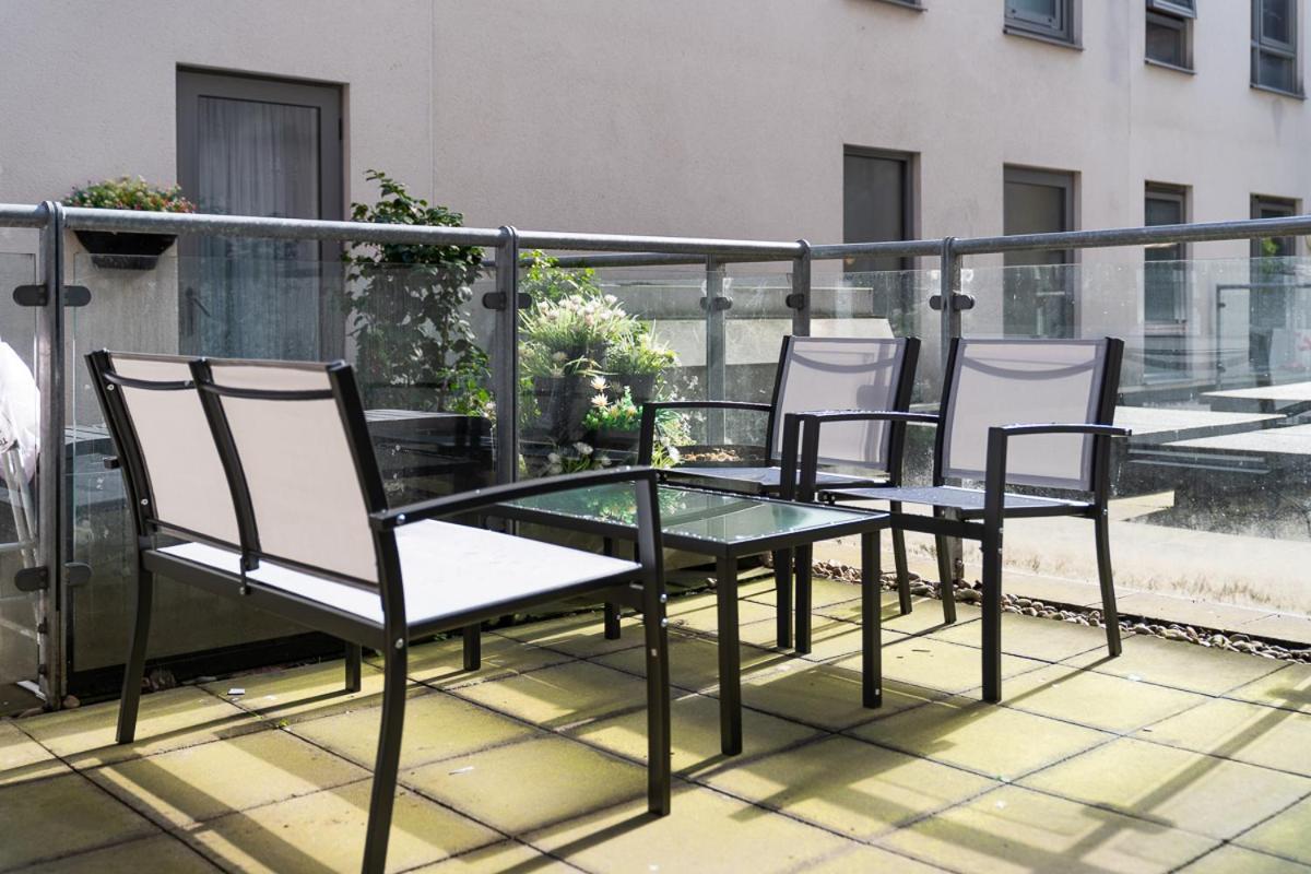 Liverpool St Shoreditch London Terrace Apartment Londres Exterior foto