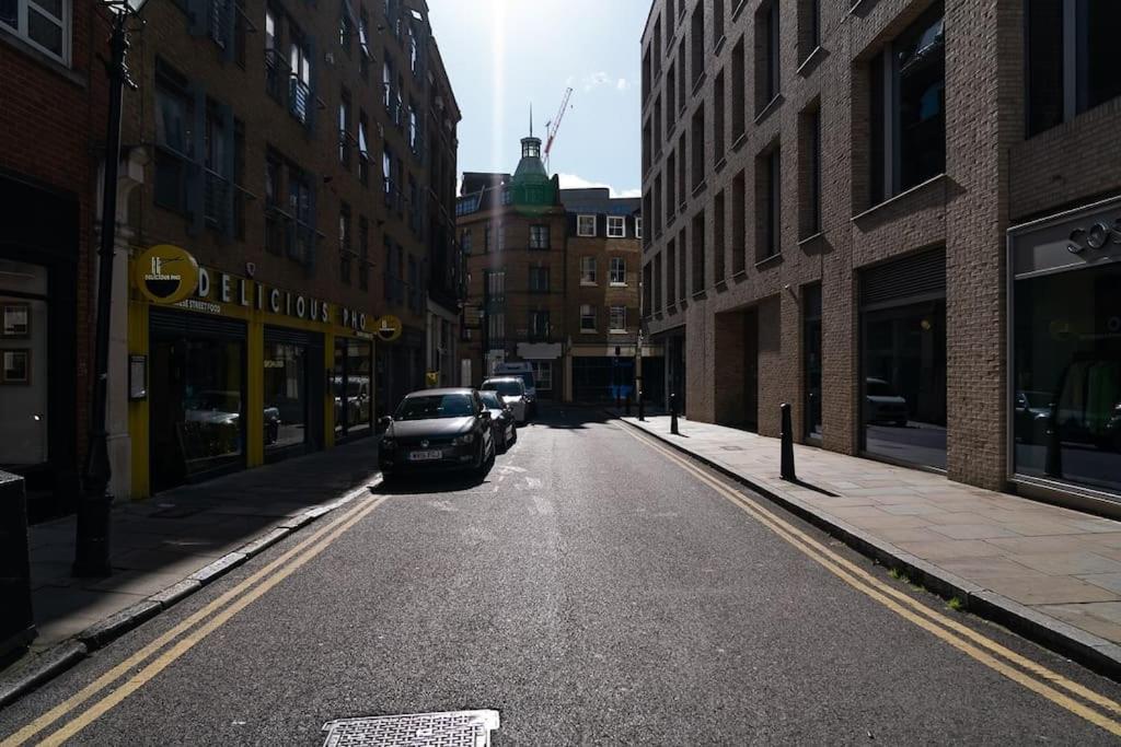 Liverpool St Shoreditch London Terrace Apartment Londres Exterior foto